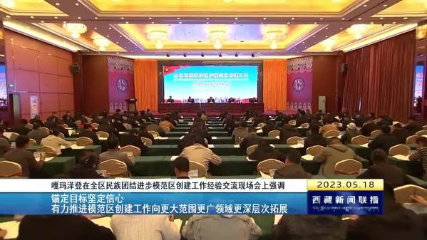 全区民族团结进步模范区创建工作经验交流现场会