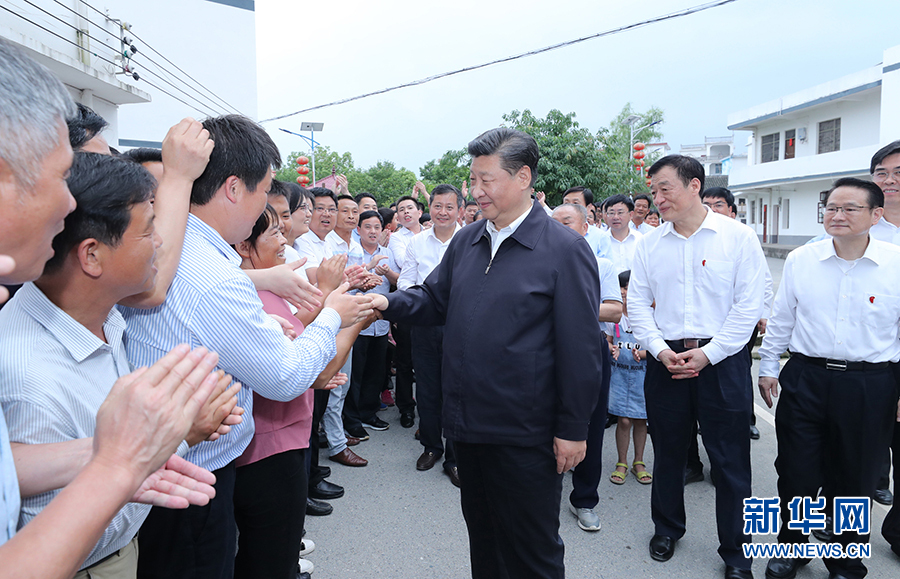 习近平在江西考察时强调     贯彻新发展理念推动高质量发展  奋力开创中部地区崛起新局面